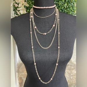 Beaded Wrap Necklace